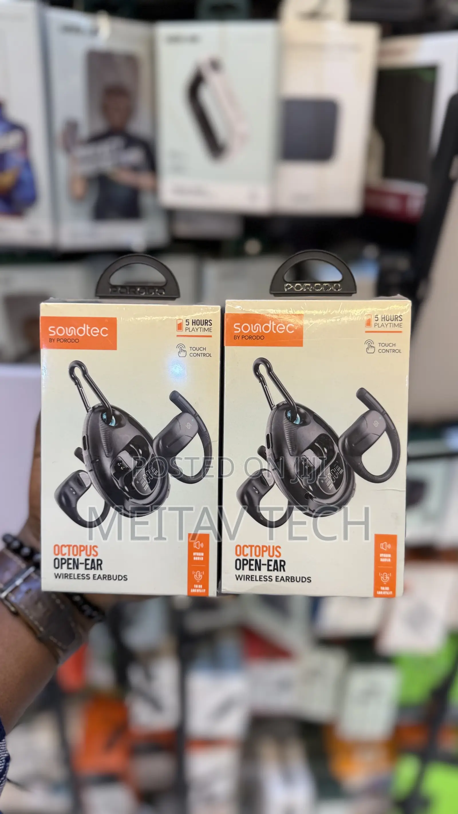 Porodo Octopus Open Ear Wireless Earbuds