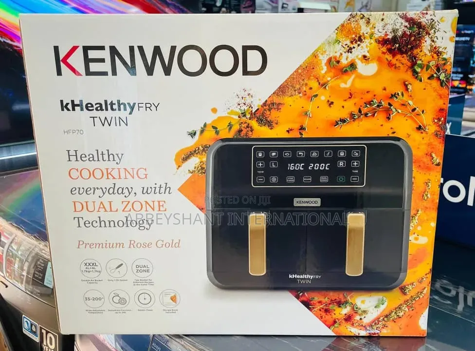 Kenwood Healthy Fry Twin Air Fryer.