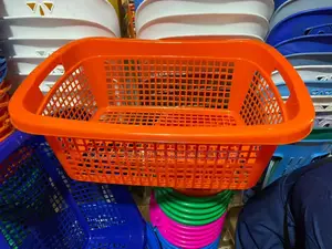 Storage Plastic Mesh Basket Organizer Storage Plastic Mesh Basket