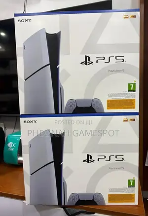 Ps5 Slim Brand New With 1 Controller and 1 Game. Cd Edition