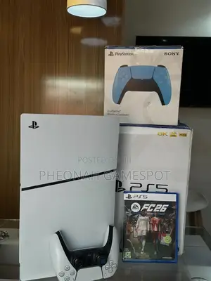 Playstation 5 Slim Disc Version Open Box. An Extra Controller Fc26