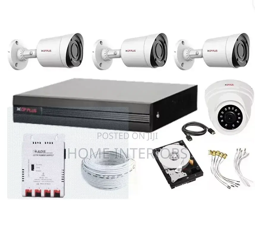 4 Channel Security and Surveillance CCTV