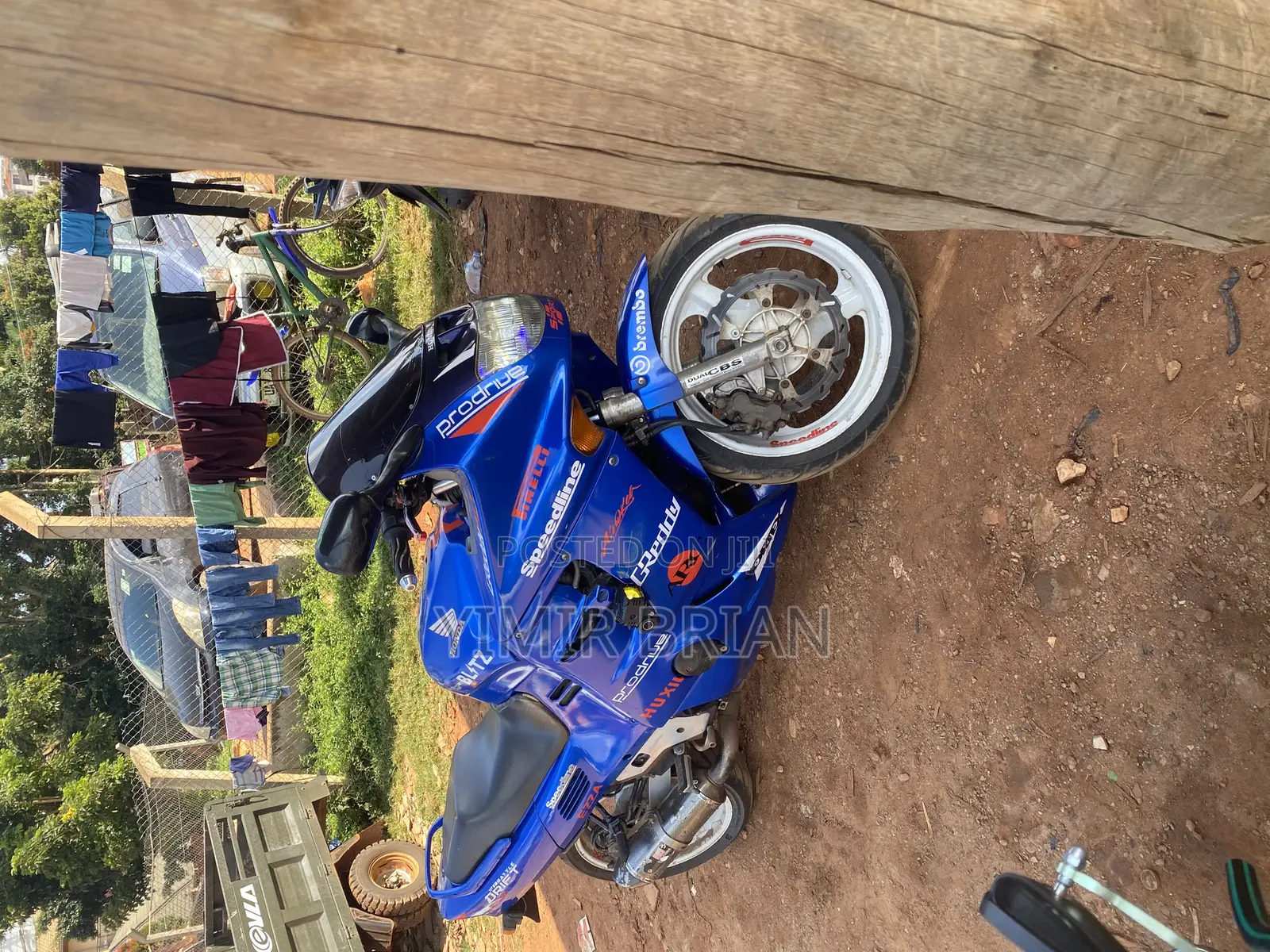 Honda CBR 2000 Blue