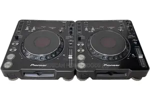 Pioneer CDJ-1000mk3 Pair Dj Cd Player Set Mp3 Hot Cue Vinyl Mode Black