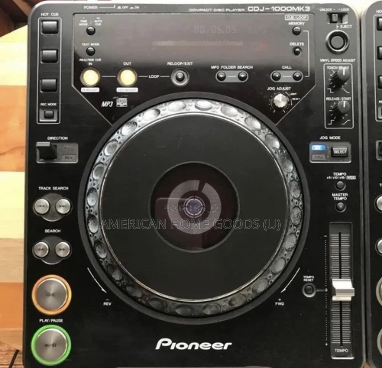 Pioneer CDJ-1000mk3 Pair Dj Cd Player Set Mp3 Hot Cue Vinyl Mode Black