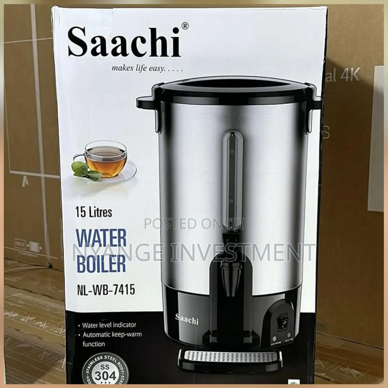 Saachi 15l Water Boiler (Nl-Wb-7415). Water Boiler