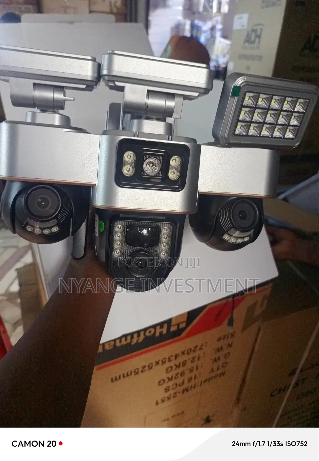 Smart Net Camera With Multiple Lenses, for Outdoor. Smart Camera