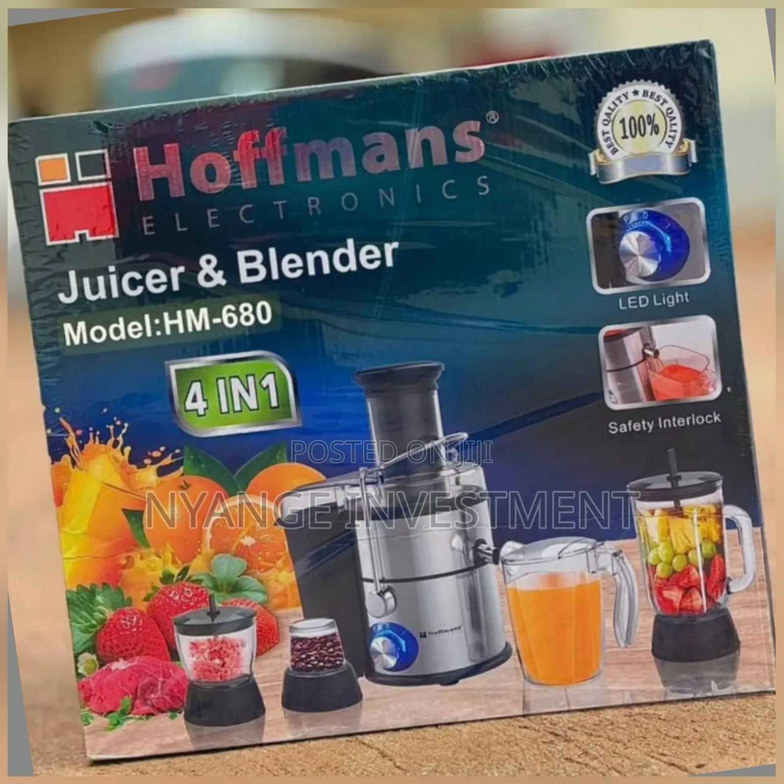 Hoffmans 4 in 1 Juicer . Juicer and Blender