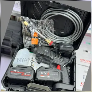 Cordless High-pressure Car Washer With 2 48v Batteries.Pressure Washer