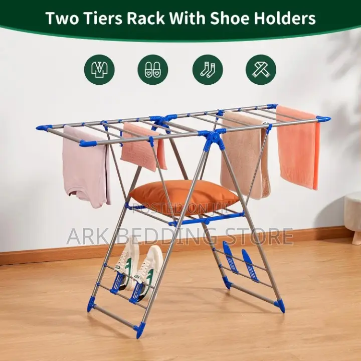 Space Saver 2-Tier Drying Stand