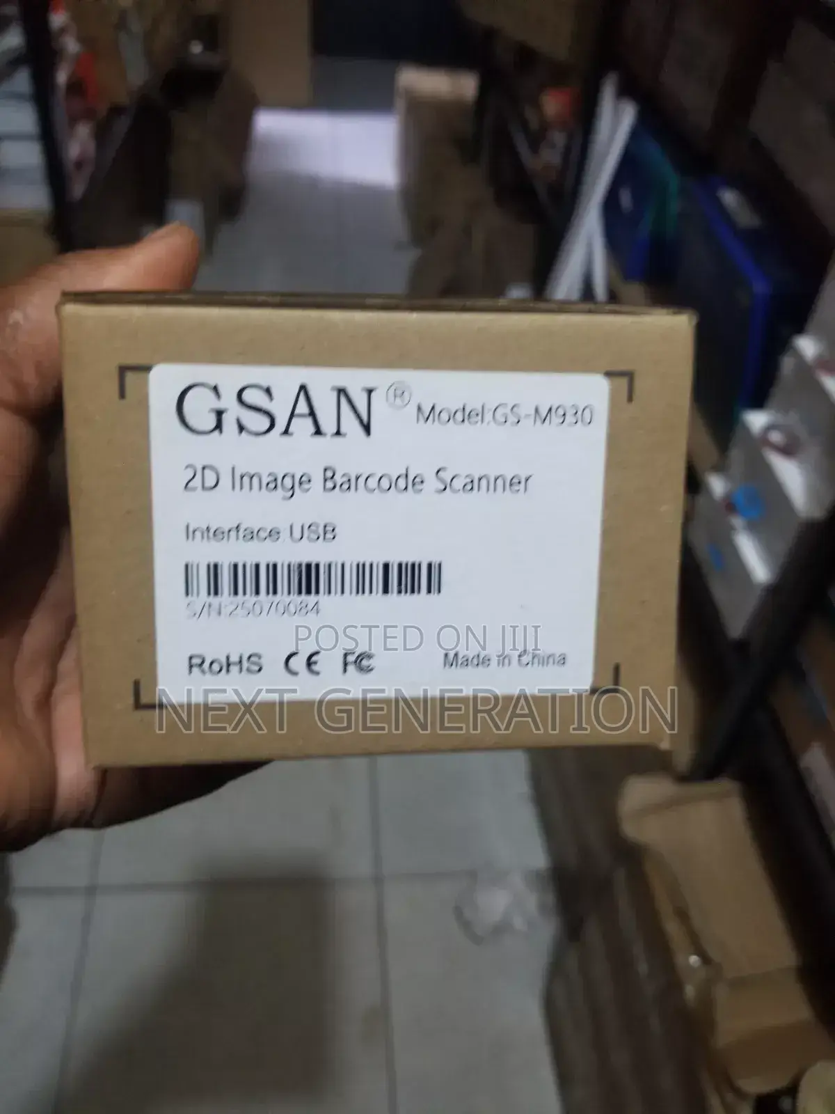 Gsan Barcode Scanner (Gs M930)