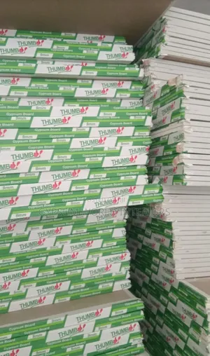 Gypsum Boards Thumb Stock Available