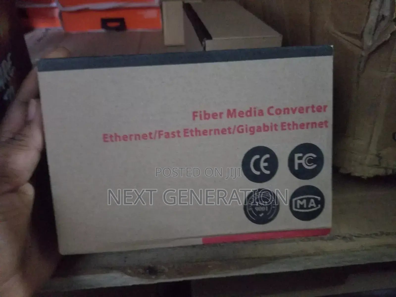 Fiber Media Converter With SFP
