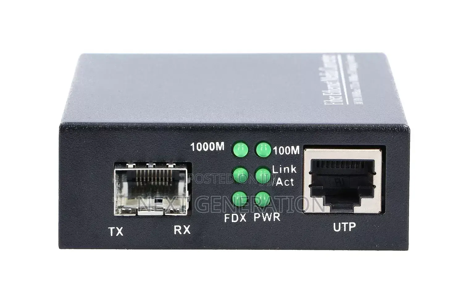 Fiber Media Converter With SFP