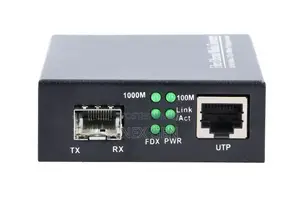 Fiber Media Converter With SFP