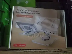 Laptop Acrylic Transparent Stand
