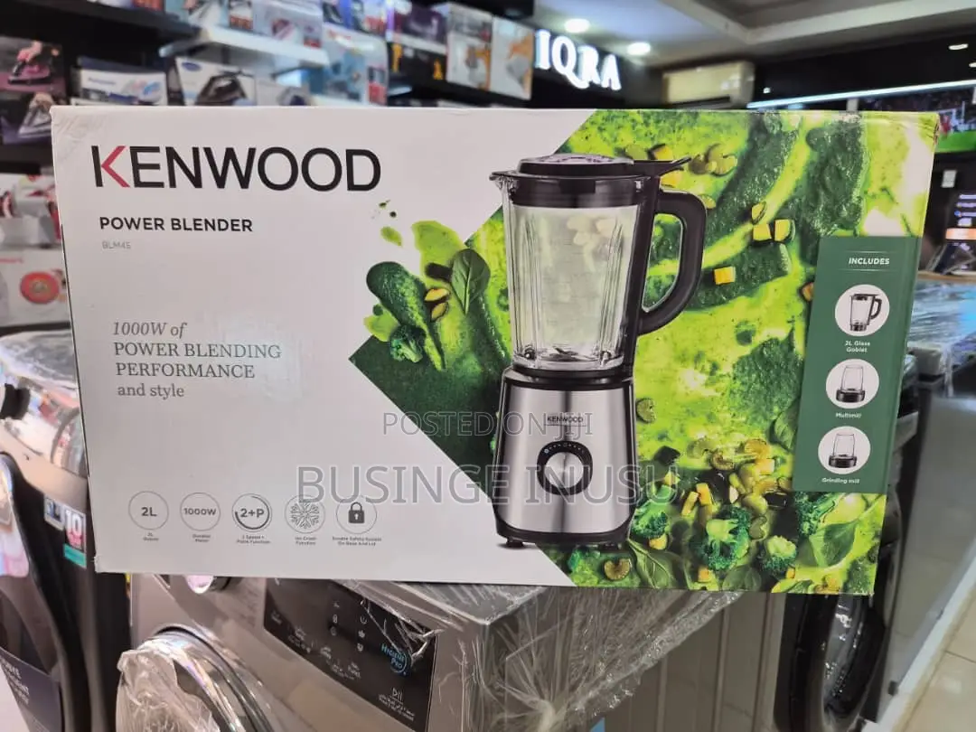 Brand New Kenwood 3 in 1 Glass Blender Available