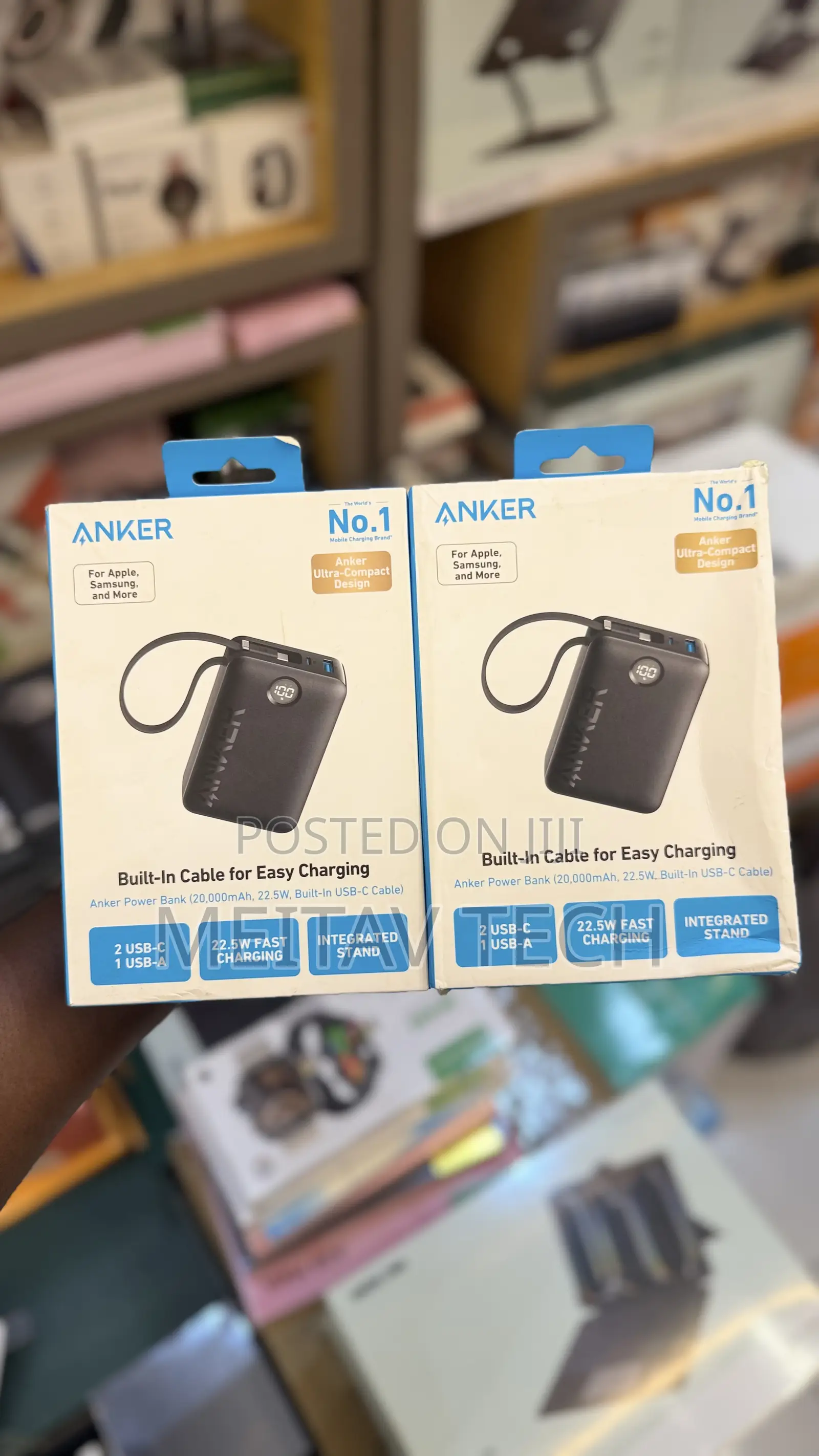 Anker 335 20,000mah 22.5w Power Bank