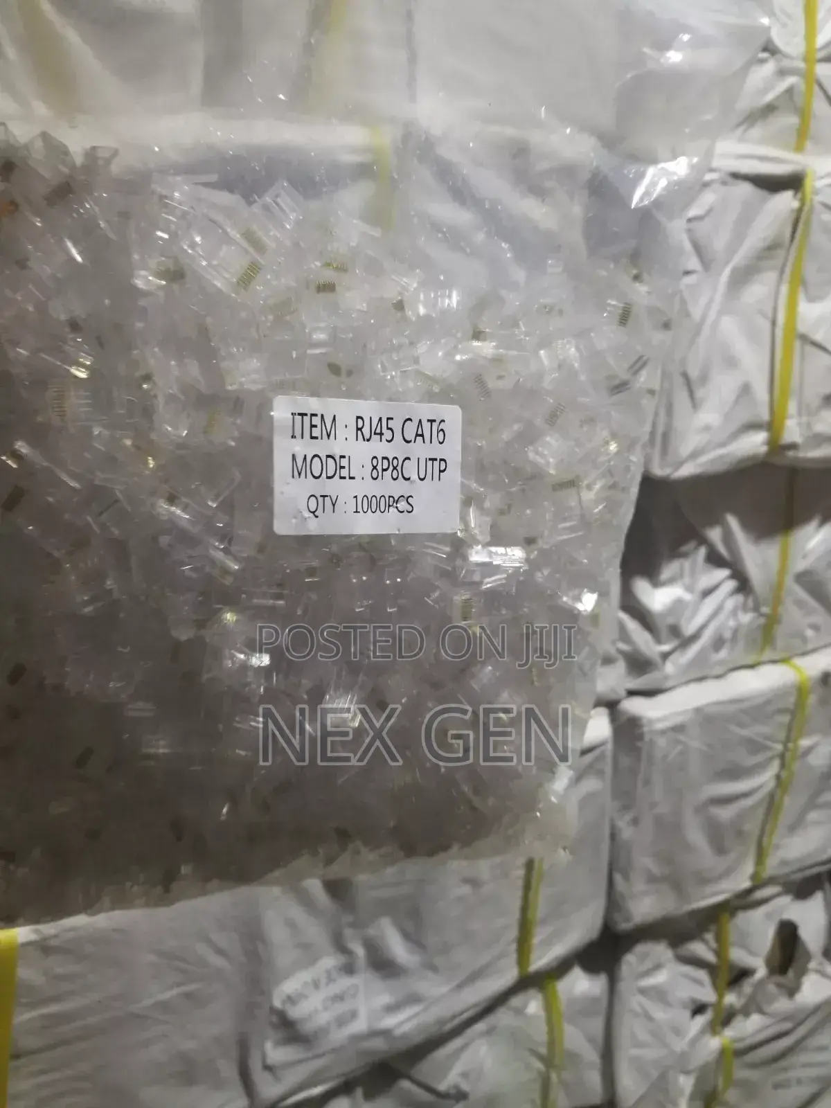 Rj45 Cat6 Connectors Plastic