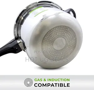 Sonashi 7.5l Pressure Cooker – Heavy-Base With Whistling Valve
