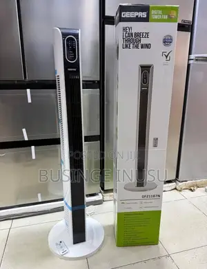Brand New Geepas Tower Fan Available