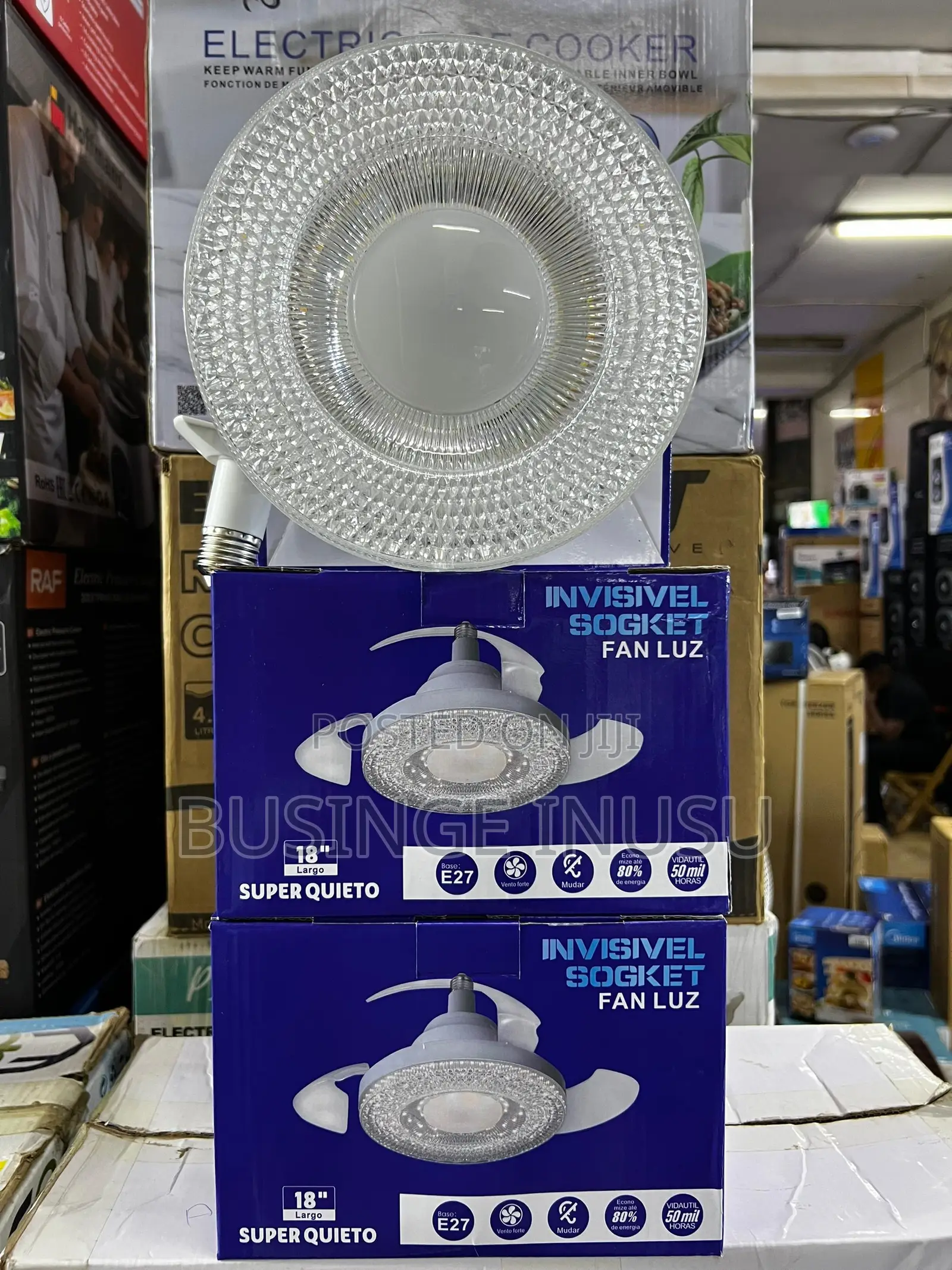 Brand New New Bulb Fan Available