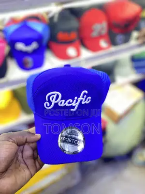 Unisex Royal Blue Mesh Trucker Cap (Adjustable Snapback)