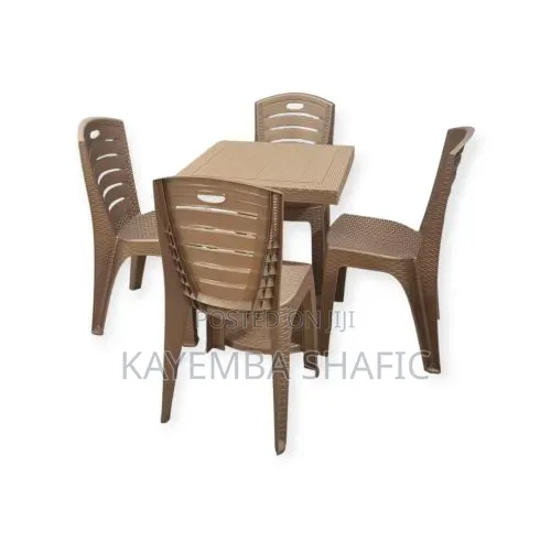 A Set of Dining Chairs and Table