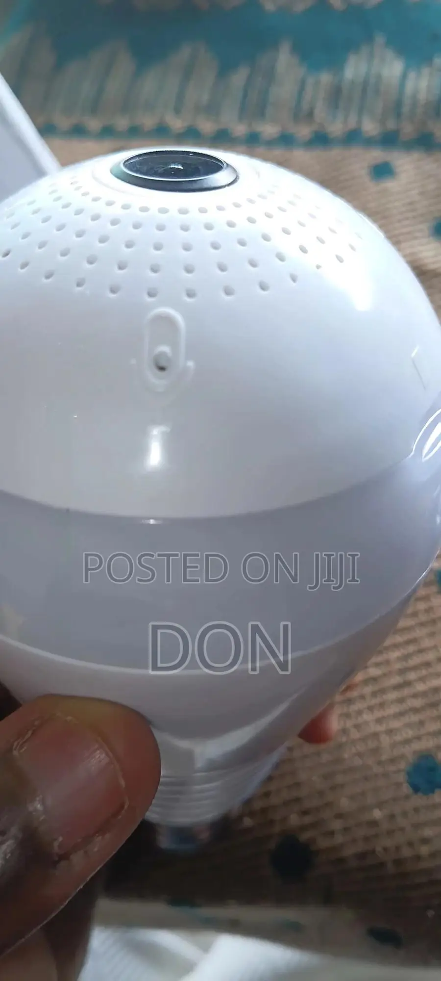 Original CCTV Camera With Audio Capturing Microphone and Light