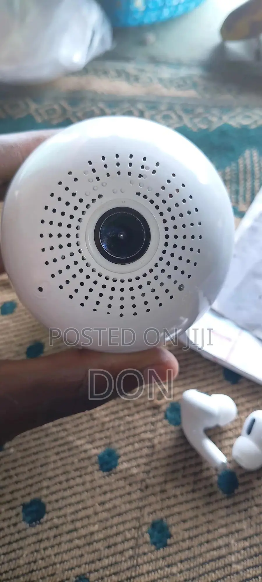 Original CCTV Camera With Audio Capturing Microphone and Light