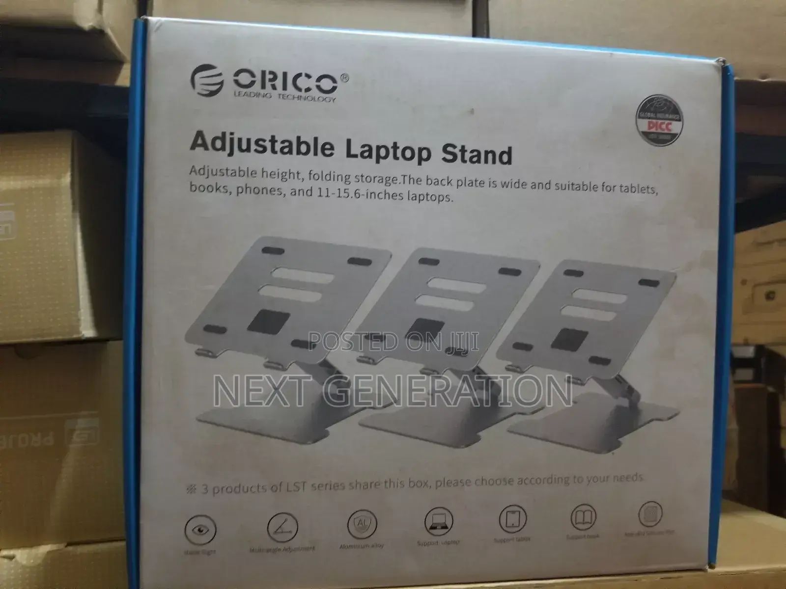 Orico Adjustable Laptop Stand