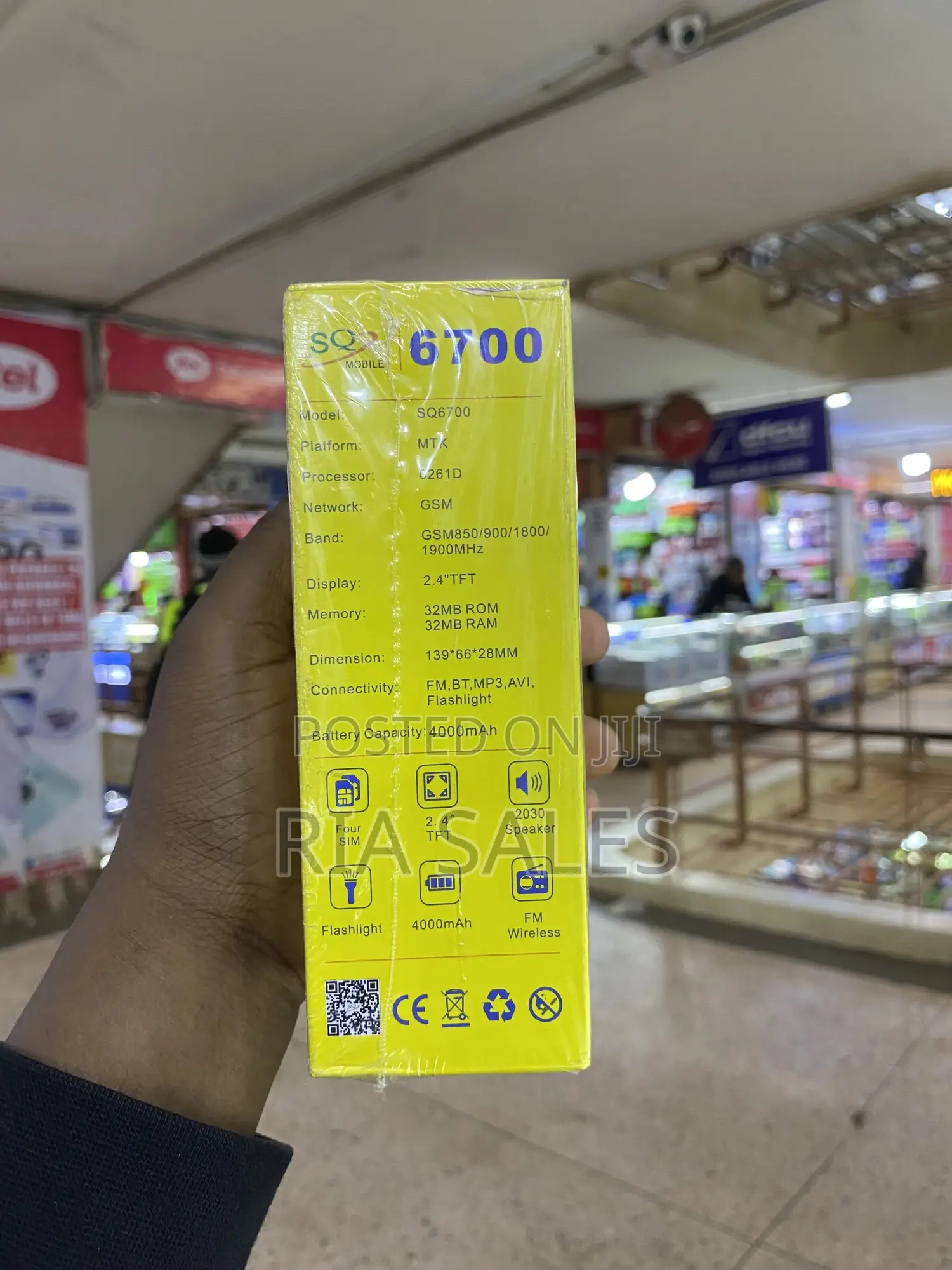 New SQ 1000L 8 GB Black