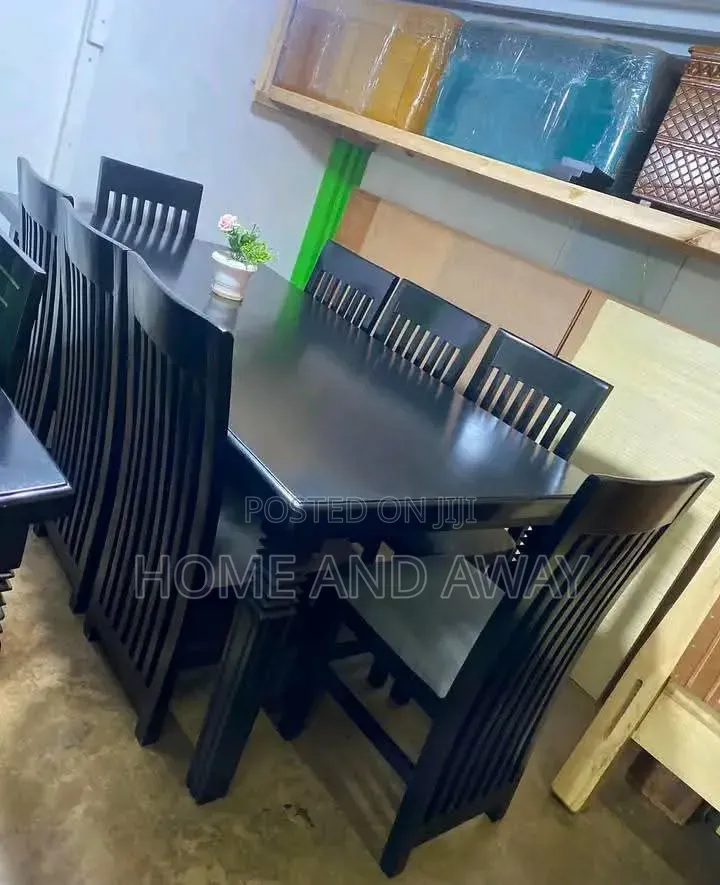 8 Seaters Simple Wooden Dining Tables/Sets I'm Any Colour 1,500,000/-