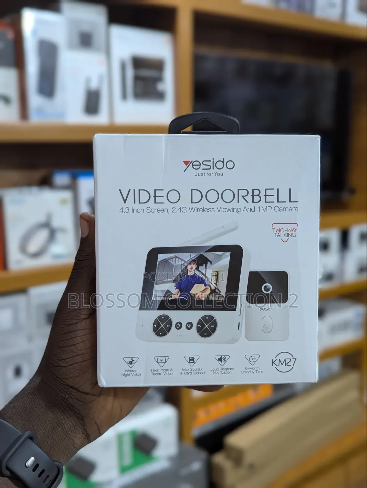Yesido Km27 Wireless Video Doorbell
