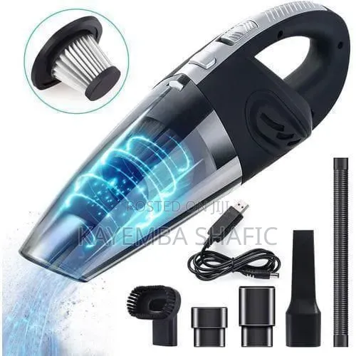 Handheld Portable Vacuum Cleaner For Car And Home - Multicolor