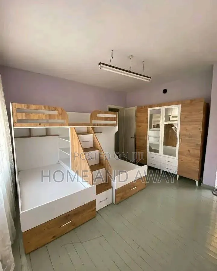 3 in One Modern Space Saving Bunk Beds From 2,800,000/- In Any Colour