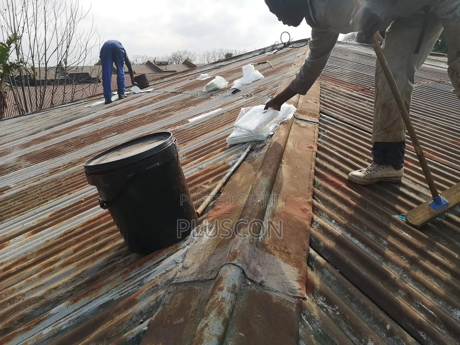 Old Roof Waterproofing | Painting