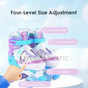 Children Adjustable Quad Roller Skates