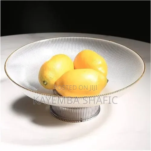 Premium Glass Fruit Plate