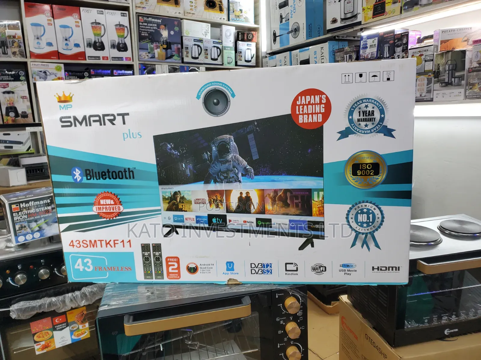 Smartplus 43 Smart Tv With Bluetooth Japanese Brand