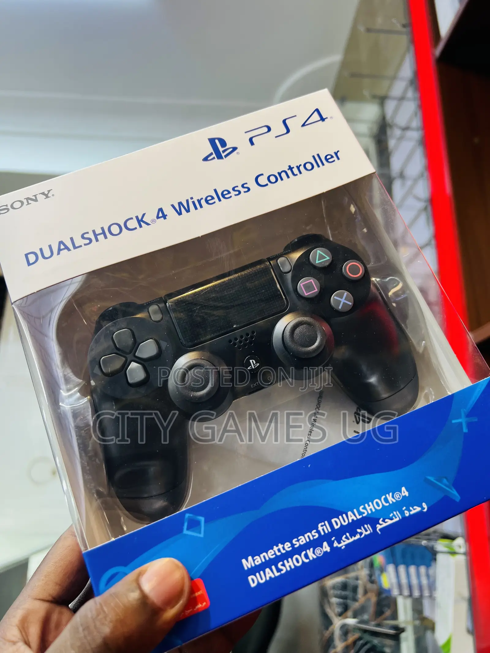 Dualshock 4 Wireless Controller (Jet Black) Ps4 Brand New-: