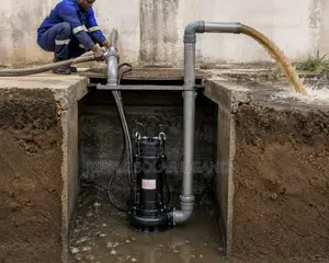 1500w Ac Grinder Sewage Pump 15m Head Heavy Duty Submersible