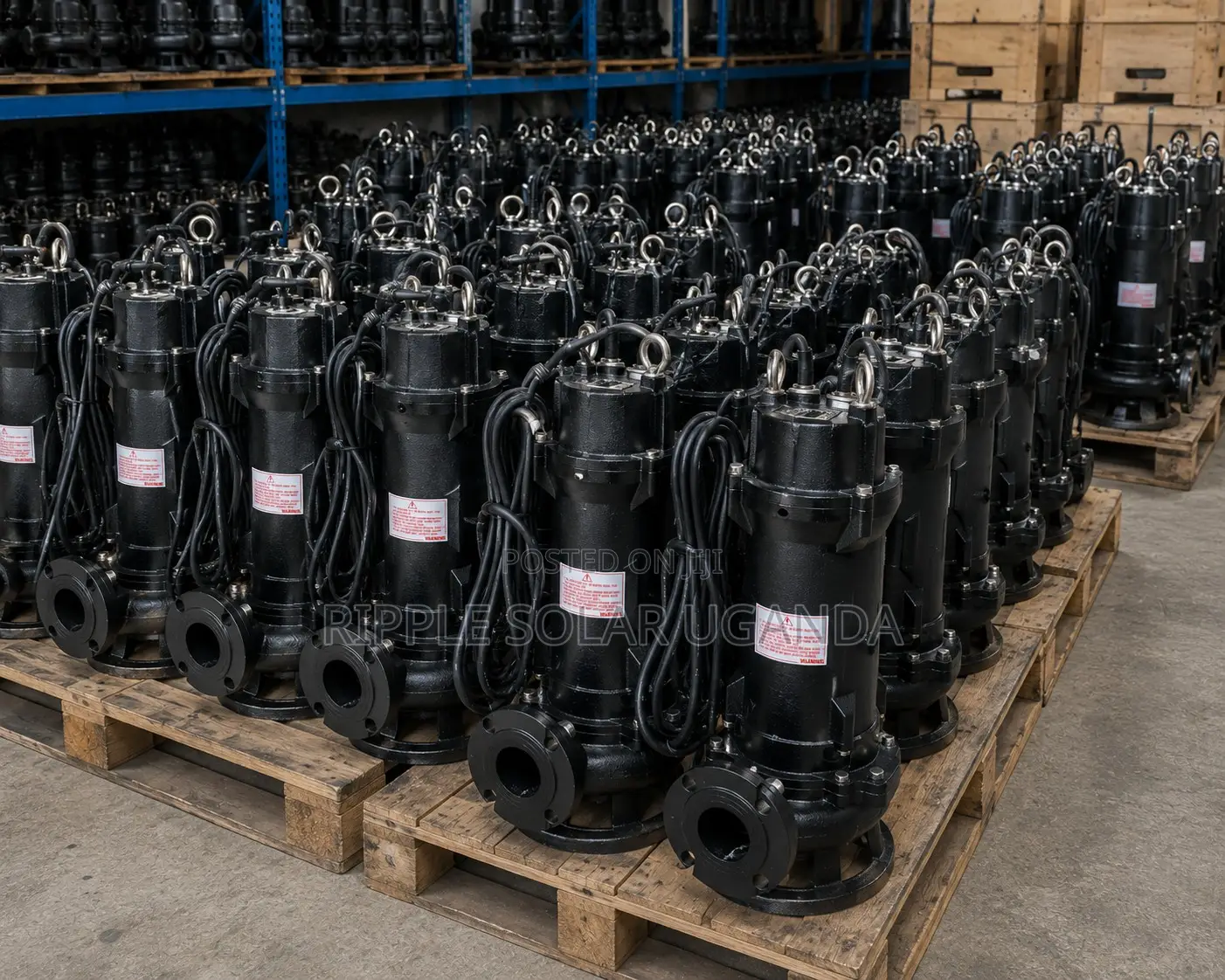 1500w Ac Grinder Sewage Pump 15m Head Heavy Duty Submersible