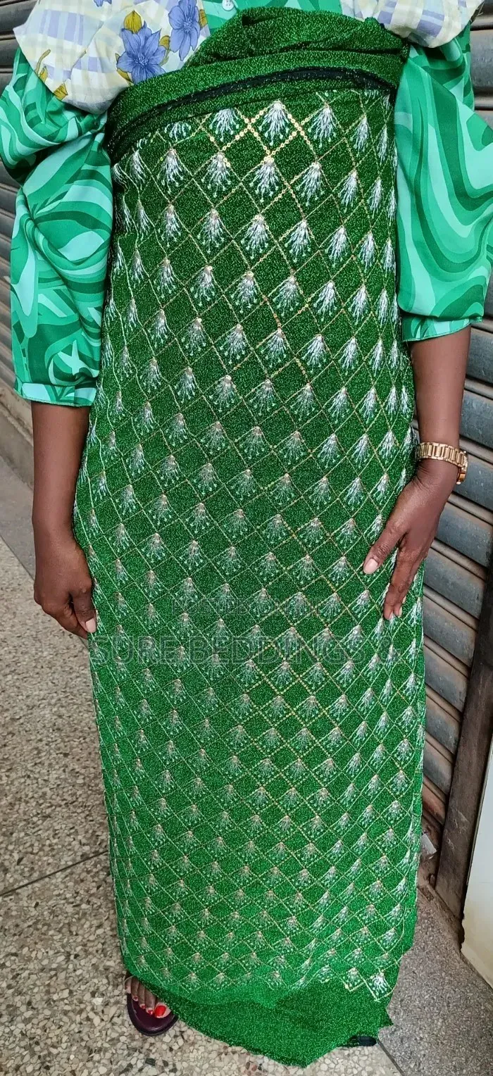 Zai Green Gomesi Fabric