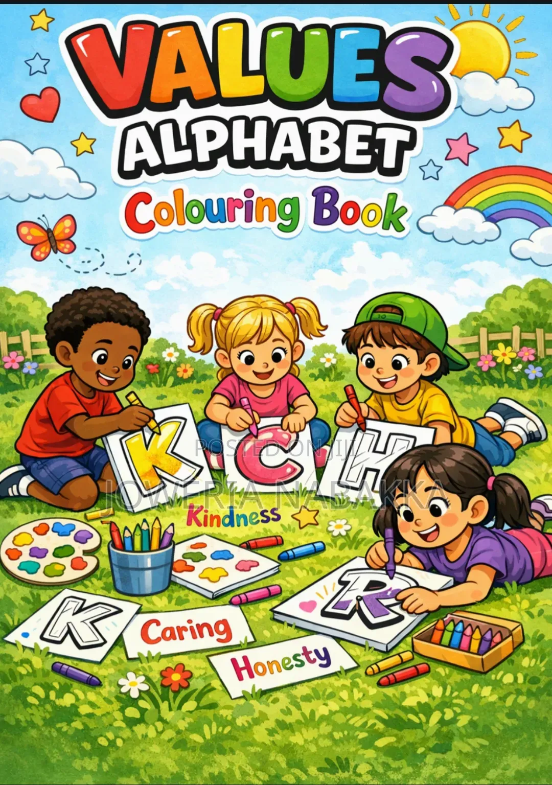 Alphabet Colouring Books