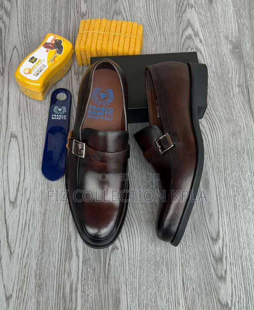 Franco Banetti Royal Coffee Slip-On