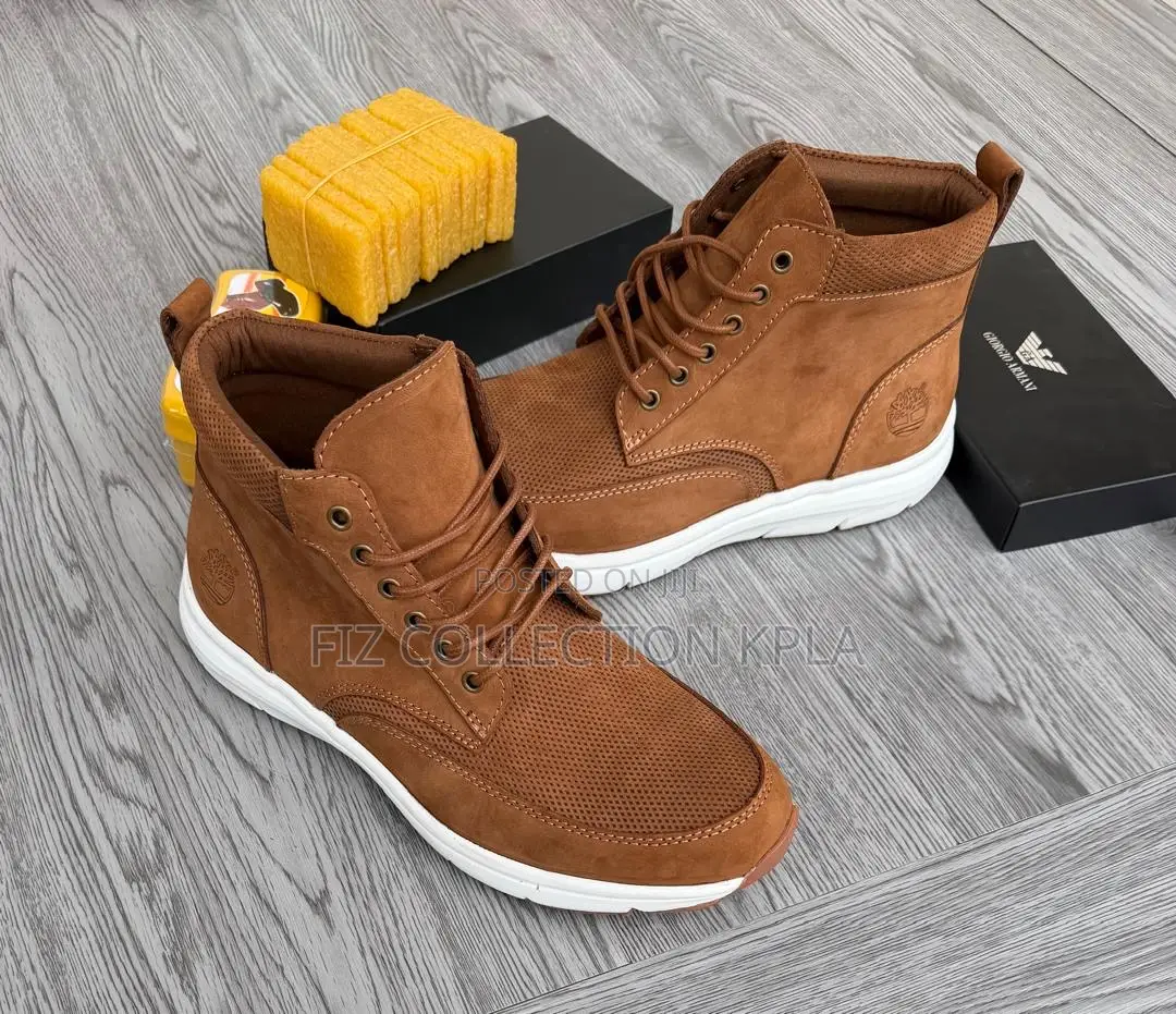 Timbercraft Brown Outdoor Boot – White Sole Edition