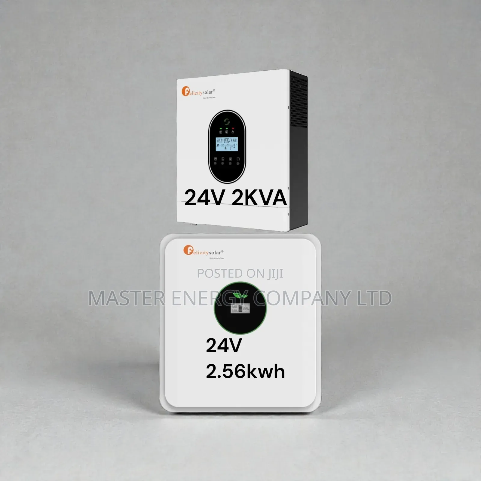 2kva 24v Hybrid and 2.56kwh Lithium Ion Battery Backup System MHSHS