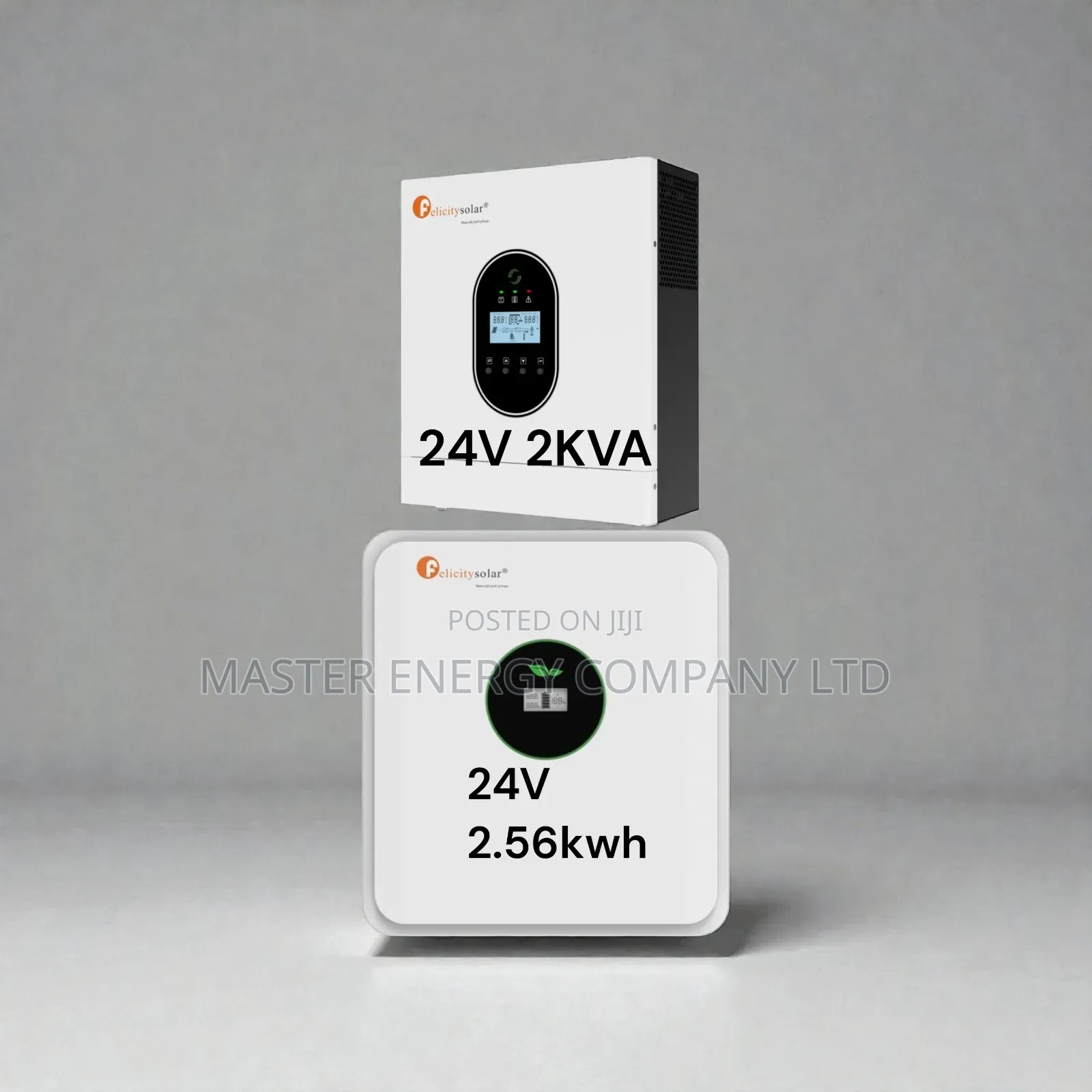 2kva 24v Hybrid and 2.56kwh Lithium Ion Battery Backup System MZHSJ