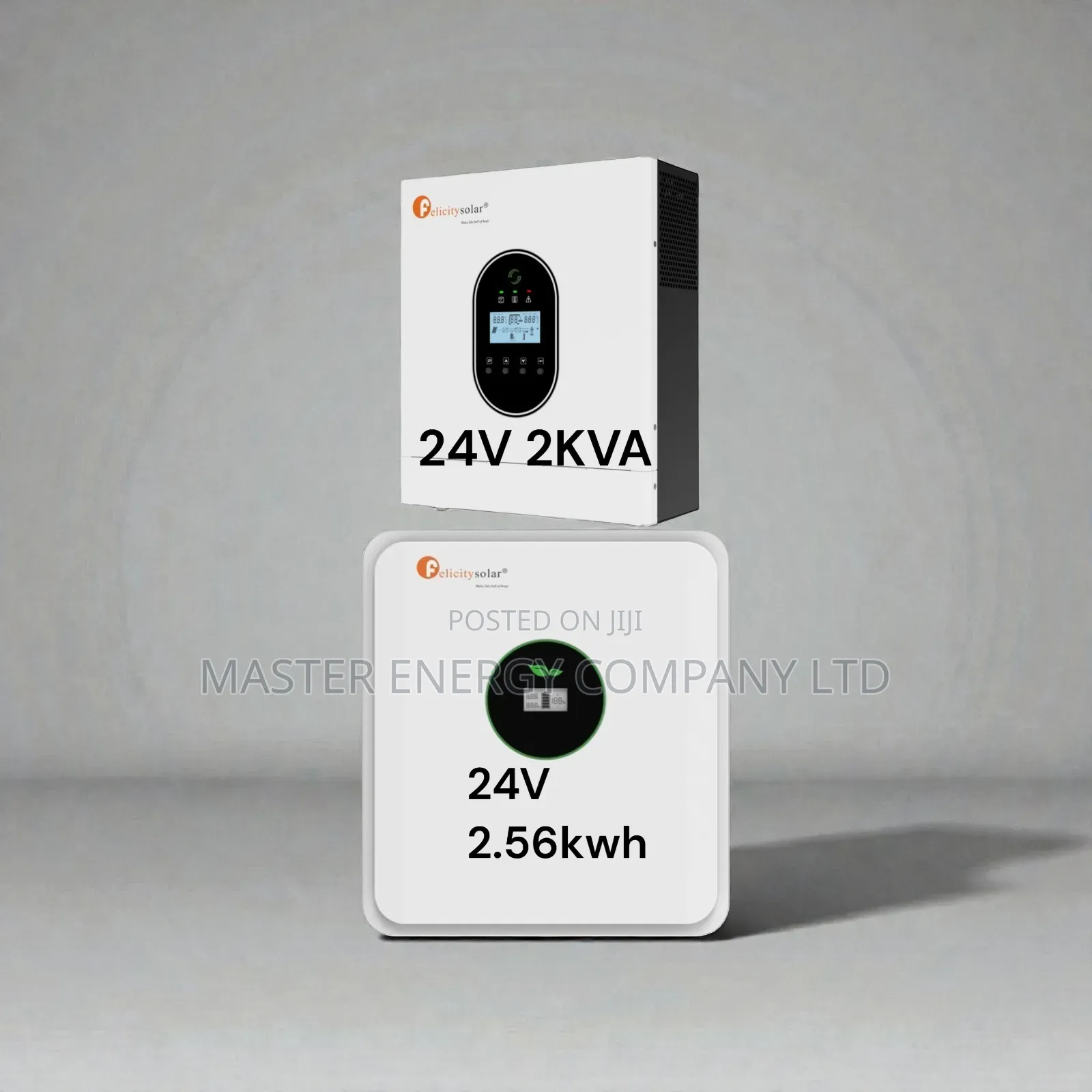 2kva 24v Hybrid and 2.56kwh Lithium Ion Battery Backup System SJSHH